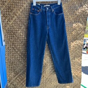 Levi’s ribcage straight jeans
